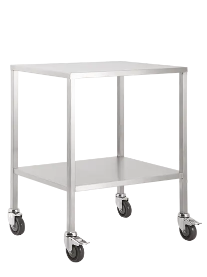 MEDICART 02, instrumentační vozík, 750x490x900 mm, nerez